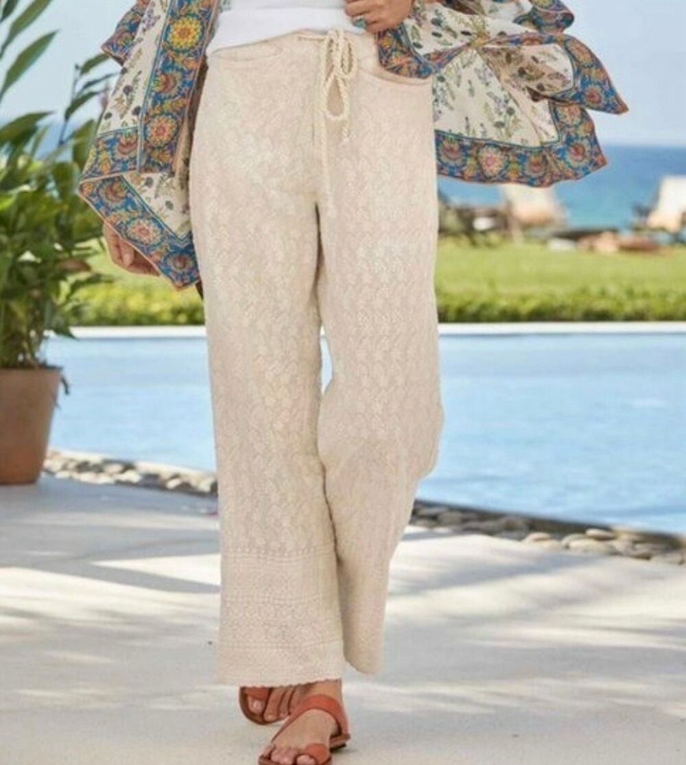 Sundance NWT eyelet embroidered solstice culottes size 2